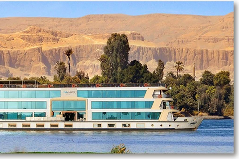 From Hurghada: 3-Night Nile cruise to Aswan& Hot Air Balloon