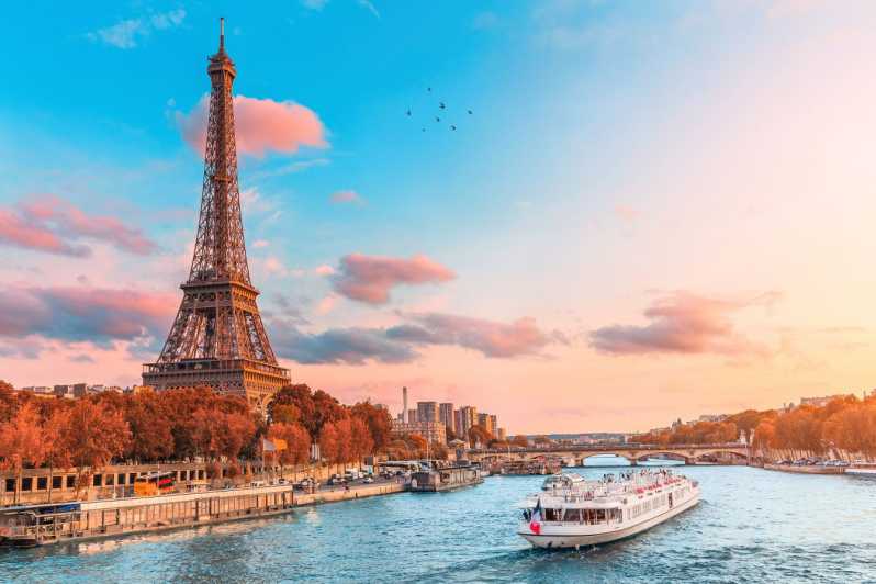 Paris: Privat guidet tur og transport til flyplassen