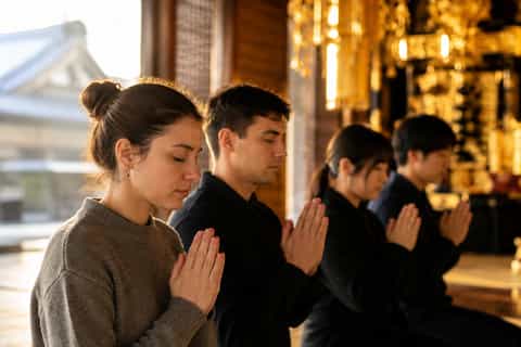 Kyoto: Early Morning Buddhist Temple Service with a Monk - Image 3