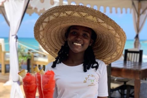 From Montego Bay: Bamboo Beach Club VIP w/Lunch & Cocktails