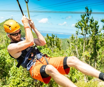 St. Maarten: Sentry Hill e Flying Dutchman Zipline Adventure