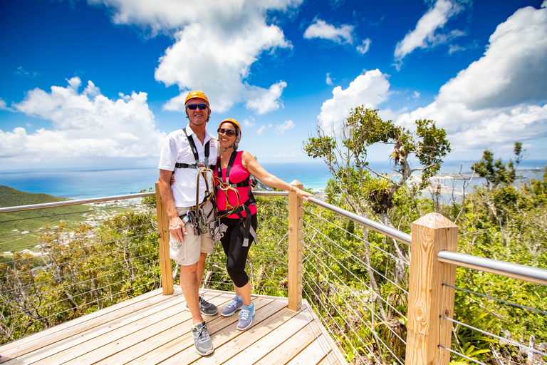 St. Maarten: Sentry Hill i przygoda z tyrolką Latającego Holendra