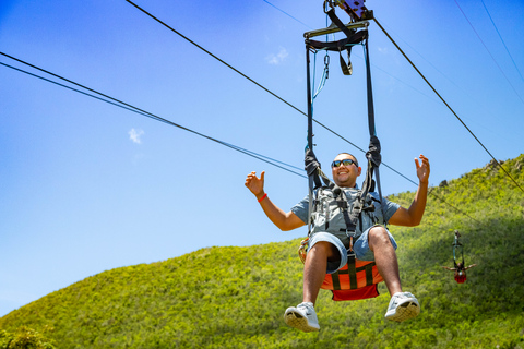 Saint-Martin : Sentry Hill &amp; Flying Dutchman Zipline Adventure (aventure en tyrolienne)