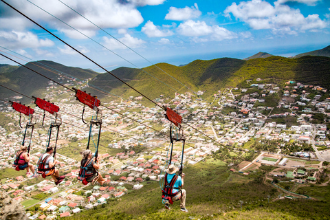 St. Maarten: Sentry Hill &amp; Flying Dutchman tokkelbaanavontuur