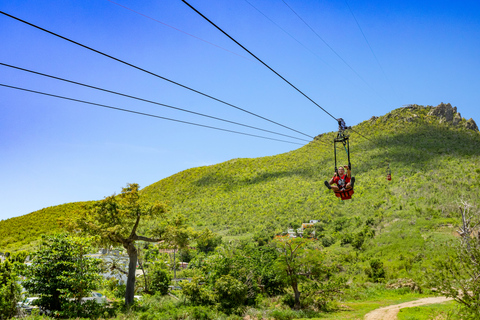 St. Maarten: Sentry Hill i przygoda z tyrolką Latającego Holendra