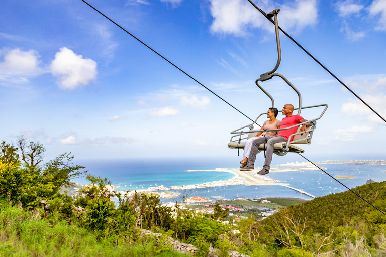 Saint Martin: Sky Explorer & Sentry Hill Zip Line Adventure Sky Explorer and Sentry Hill Zip Line Adventure St Maartin