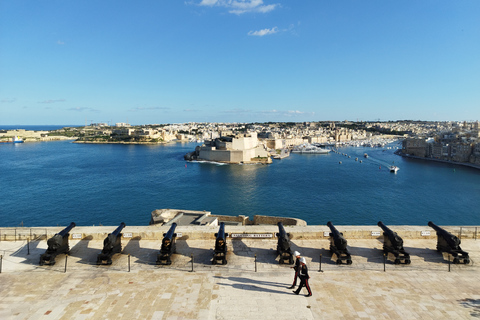 Valletta: Tour guiado na cidade a péValletta: passeio guiado a pé pela cidade