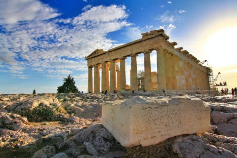 Tour guiado de 3 h a Atenas y la Acrópolis con entradas