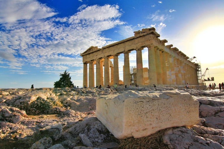 Visita guiada de 3 h a Atenas y la Acrópolis con entradasTour panorámico privado de medio día en inglés