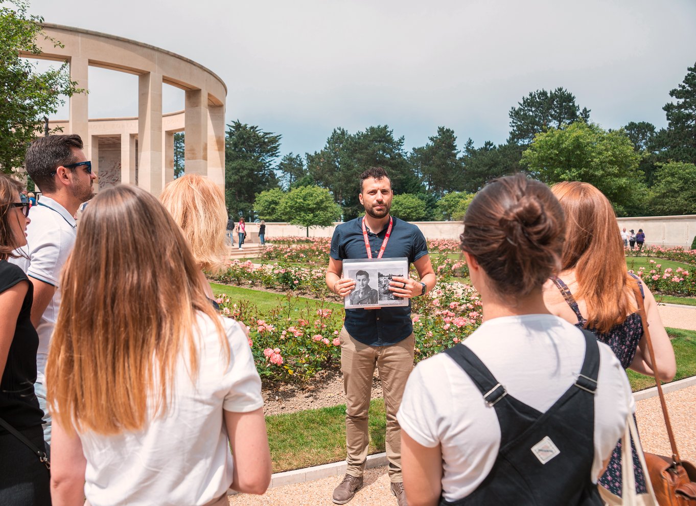 Caen: Guidet tur til D-dag-steder og billet til Caen Memorial Museum