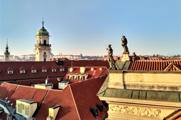 Prague : Visite guidée de la bibliothèque Klementinum et de la tour astronomique