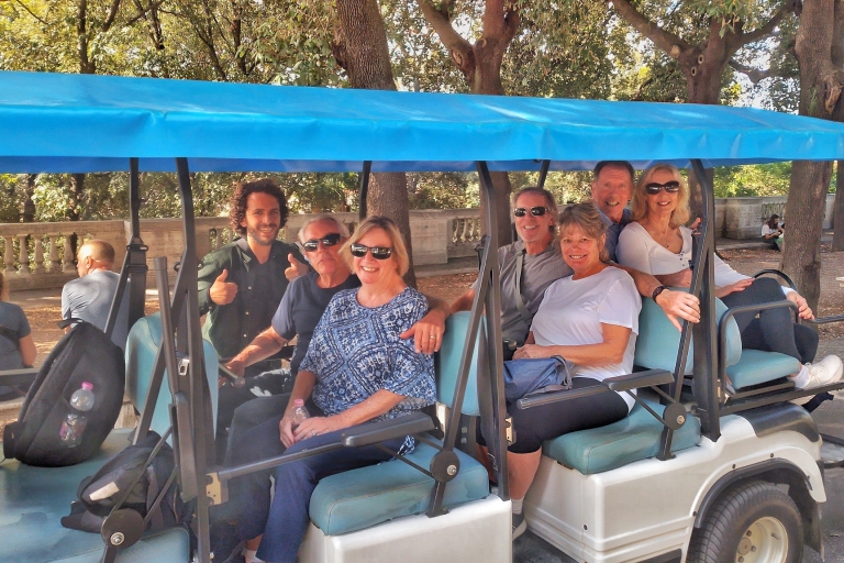 Rzym: Prywatna wycieczka wózkiem golfowym z lokalnym przewodnikiem i winemWycieczka jednodniowa