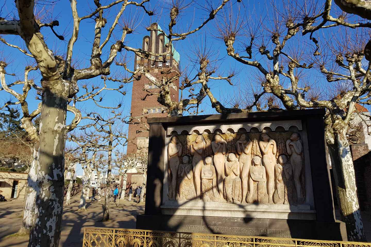 Leiðsögn um Mathildenhöhe - UNESCO staður í Darmstadt