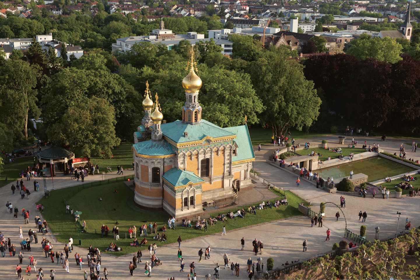 Leiðsögn um Mathildenhöhe - UNESCO staður í Darmstadt