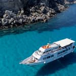 Da Trapani: Crociera di un giorno a Favignana e Levanzo con pranzo