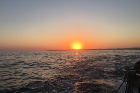 Depuis Albufeira : Croisière au coucher du soleil sur la côte de l'Algarve
