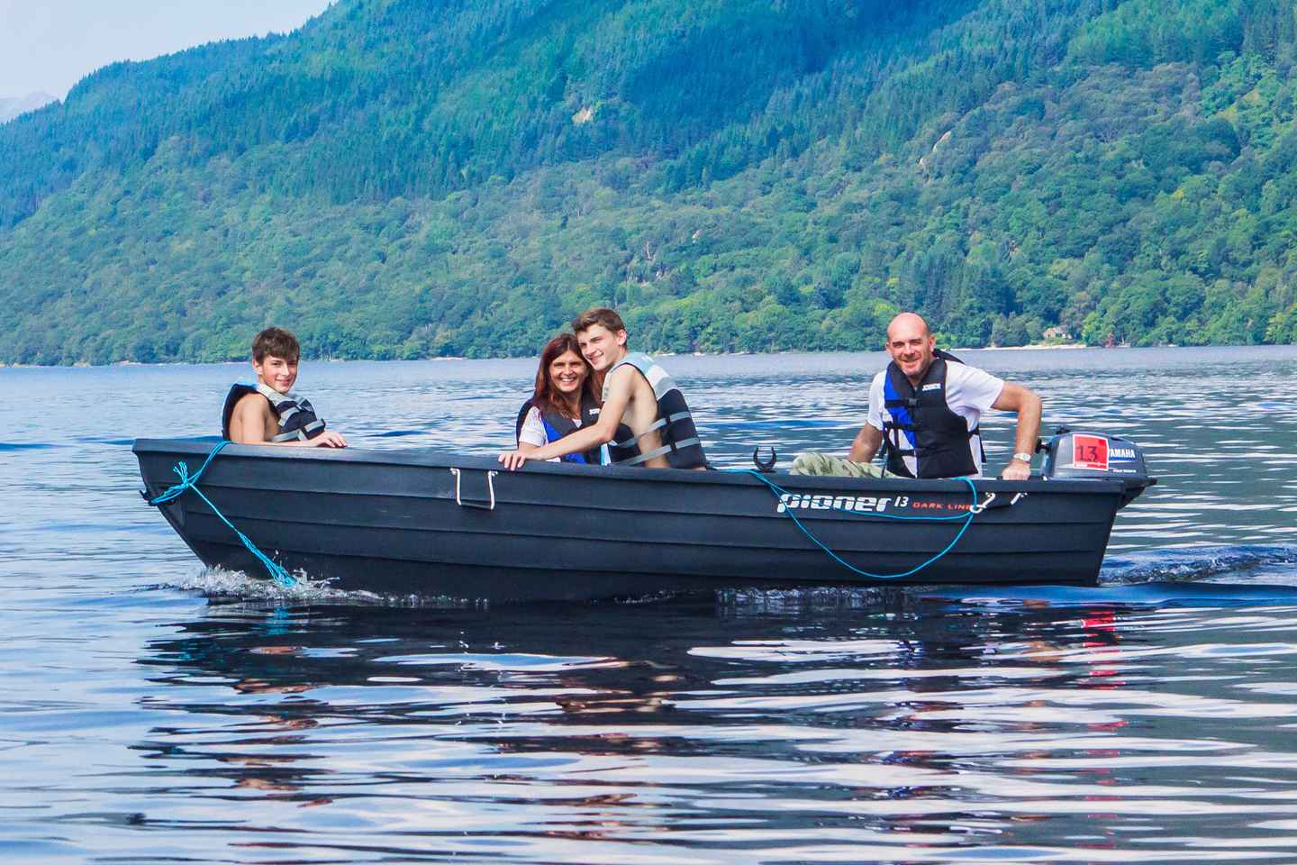 Loch Lomond Selfdrive Fishing Boat Hire