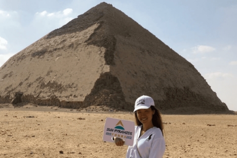 Kairo Layover Tour zu Pyramiden, Memphis, Sakkara & DahshurZwischenstopp: Touren Pyramiden, Memphis, Sakkara, Dahshur Pyramiden