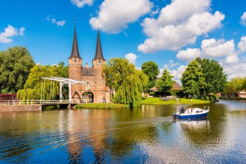 Hollands platteland: privétour naar Kinderdijk en Delft