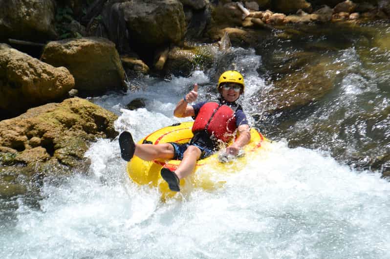 Montego Bay Jungle River Tubing and Bamboo Beach Club Trip GetYourGuide