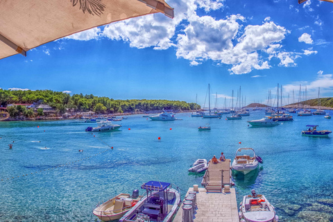 Hvar: Blue and Green Caves Boat Tour with Stiniva Beach