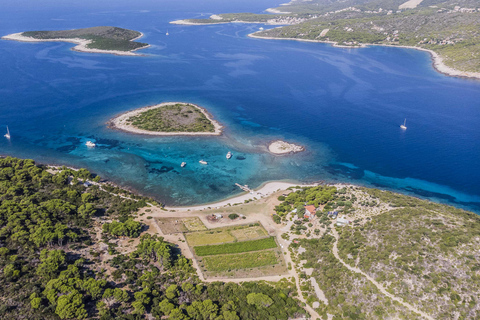 Hvar: Blue and Green Caves Boat Tour with Stiniva Beach