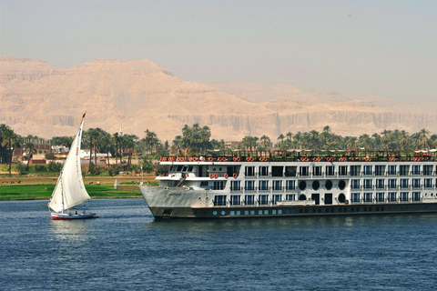 Van Aswan: Nijlcruise van 7 nachten naar Luxor & Ballon & Tours