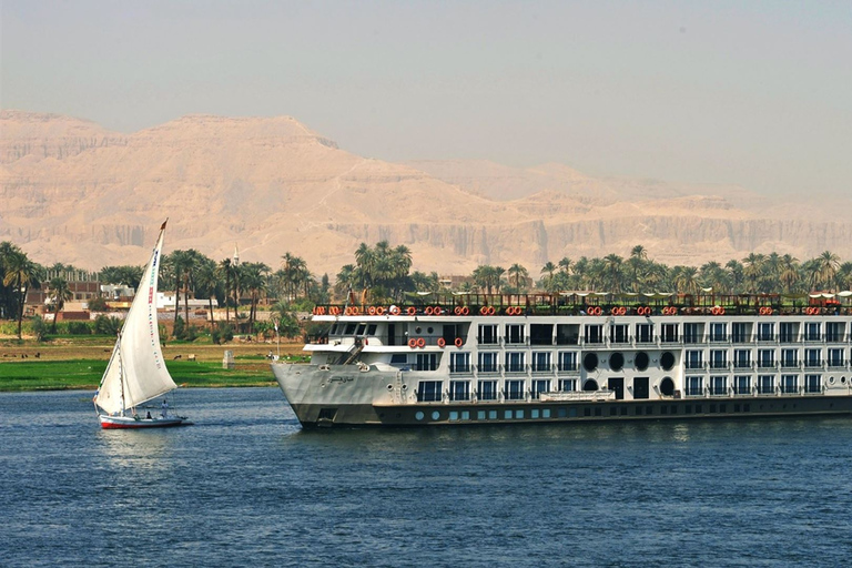 Desde Asuán: Crucero de 7 noches por el Nilo hasta Luxor&Balón&Tours