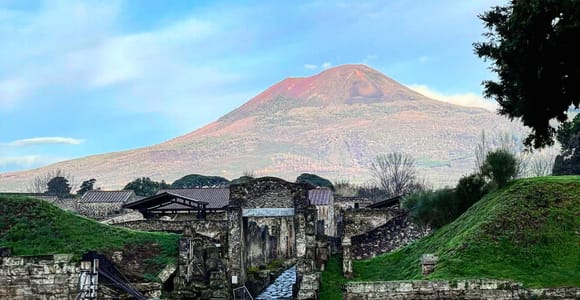 From Sorrento: Pompeii and Vesuvius Tour