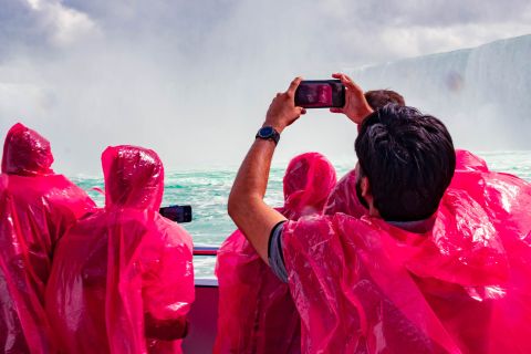 Niagara Falls: Tour with Journey, Boat Cruise & Skylon Entry