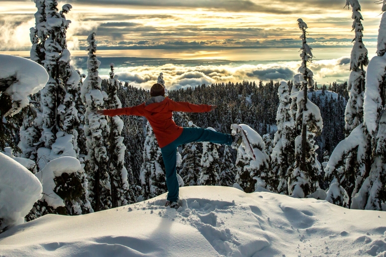 Vancouver: Panoramablick-WandertourVancouver: Schneeschuhwanderung mit Panoramablick