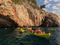 Granadella, Caló, Cova Llop Marí, and Ambolo Kayak Trip - Housity