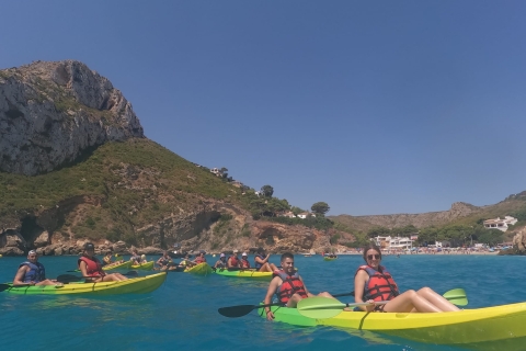 Granadella: Caló, Cova Llop Marí i Ambolo Kayak Trip