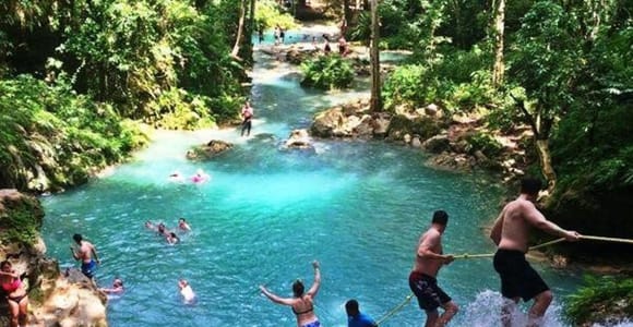 Montego Bay: Blue Hole, Dunn’s River, and Beach Club Trip
