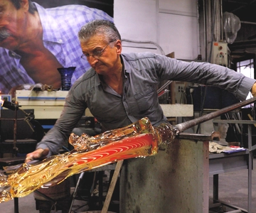 From Venice: Murano Glass Factory Tour w/ Boat, Demo & Gift