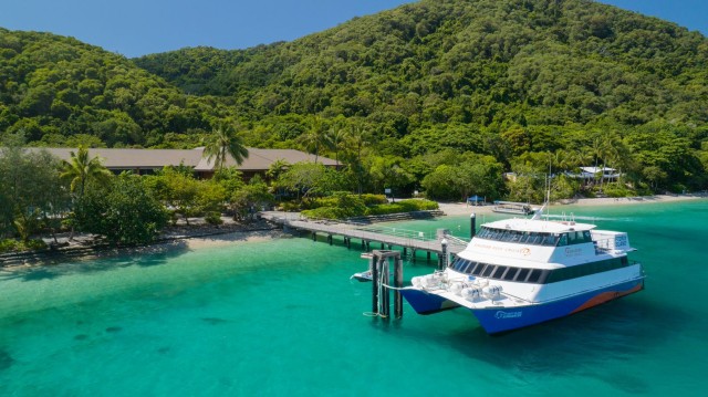 Visit From Cairns Fitzroy Island Round Trip Boat Transfers in Cairns