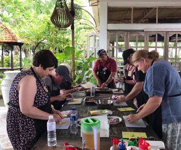 Seminyak: Balinese kookles & markttour