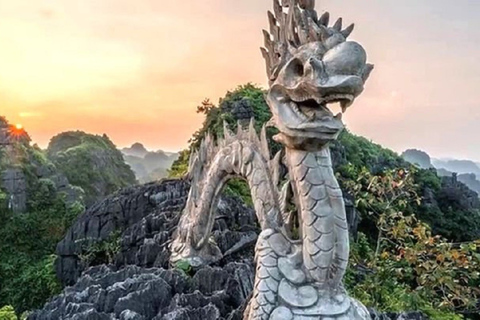 De Hanói: viagem de 3 dias a Ninh Binh com cruzeiro na baía de Ha Long