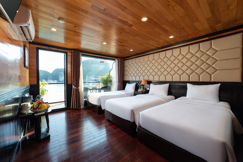 Crucero de 3 días Ninh Binh-Halong-Bahía de Lan Ha 5 Estrellas y Balcón