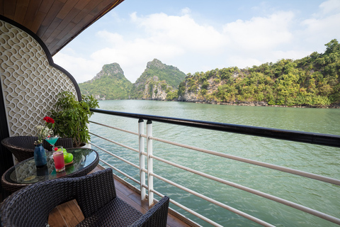 3-Day Ninh Binh-Halong-Lan Ha Bay 5 Star Cruise & Balcony