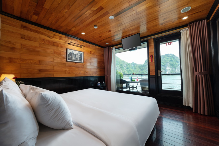 3-Tage Ninh Binh-Halong-Lan Ha Bay 5-Sterne-Kreuzfahrt mit Balkon