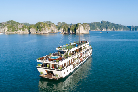 3-Tage Ninh Binh-Halong-Lan Ha Bay 5-Sterne-Kreuzfahrt mit Balkon