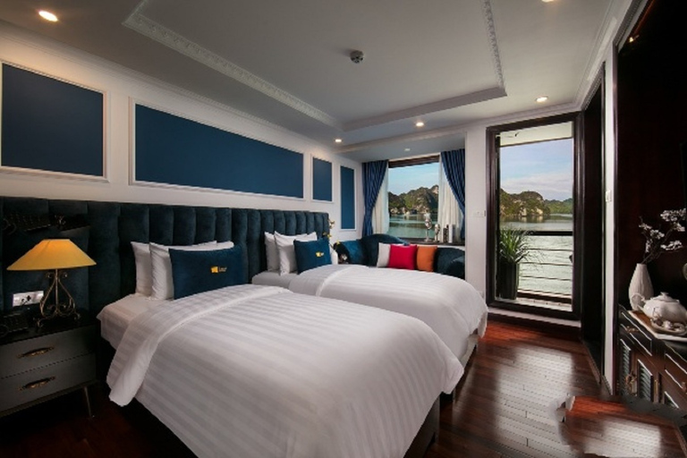 3 jours Ninh Binh-Halong-Baie de Lan Ha Croisière 5 étoiles et balcon3 jours Ninh Binh-Halong-Baie de Lan Ha Croisière 5 étoiles et Balcon