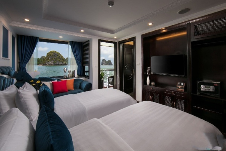 3 jours Ninh Binh-Halong-Baie de Lan Ha Croisière 5 étoiles et balcon3 jours Ninh Binh-Halong-Baie de Lan Ha Croisière 5 étoiles et Balcon