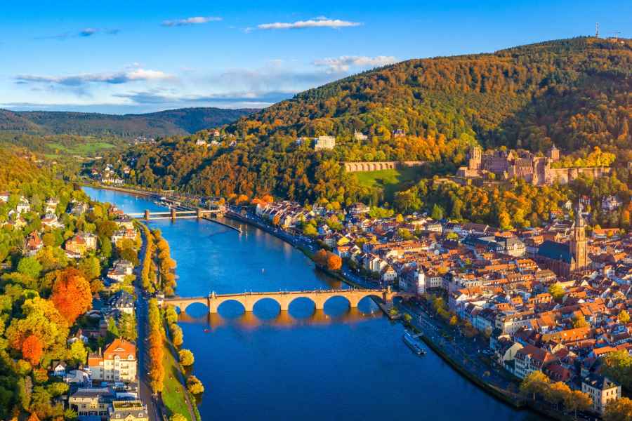 Heidelberg: Sightseeing-Bootsfahrt auf dem Neckar