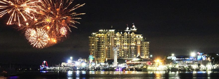 Destin-Fort Walton Beach : Croisière privée avec feux d'artifice