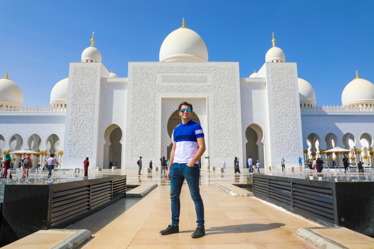 Desde Dubai: Excursión Privada a Abu Dhabi con Entradas para el AcuarioVisita privada en inglés