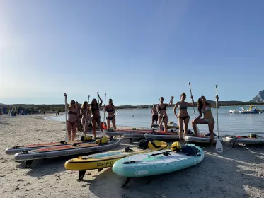 Sardinien SUP Paddleboard Tour bei Sonnenuntergang - Aperitif im Angebot