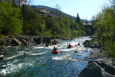 Bagni di Lucca: Lima/Serchio Rivers Guided Kayaking Tour