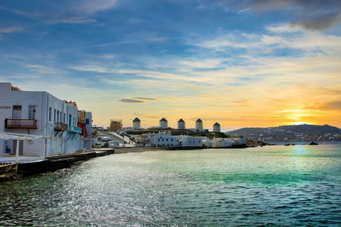 Vanuit Athene: 2 dagen Santorini en Mykonos